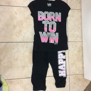 Sweatpants with a tee-shirt!!! 😁😁😁